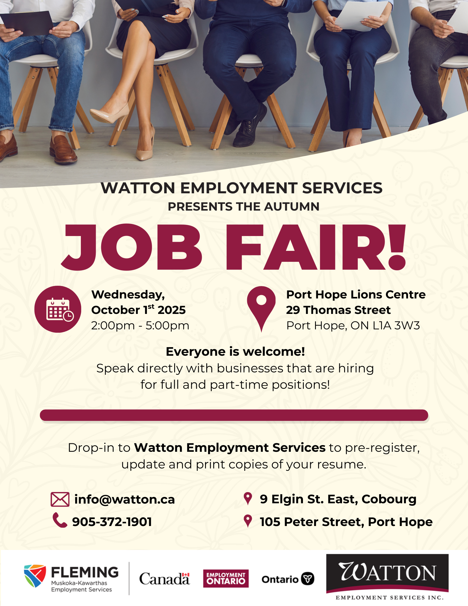 Autumn Job Fair 2025 Flyer APPROVED