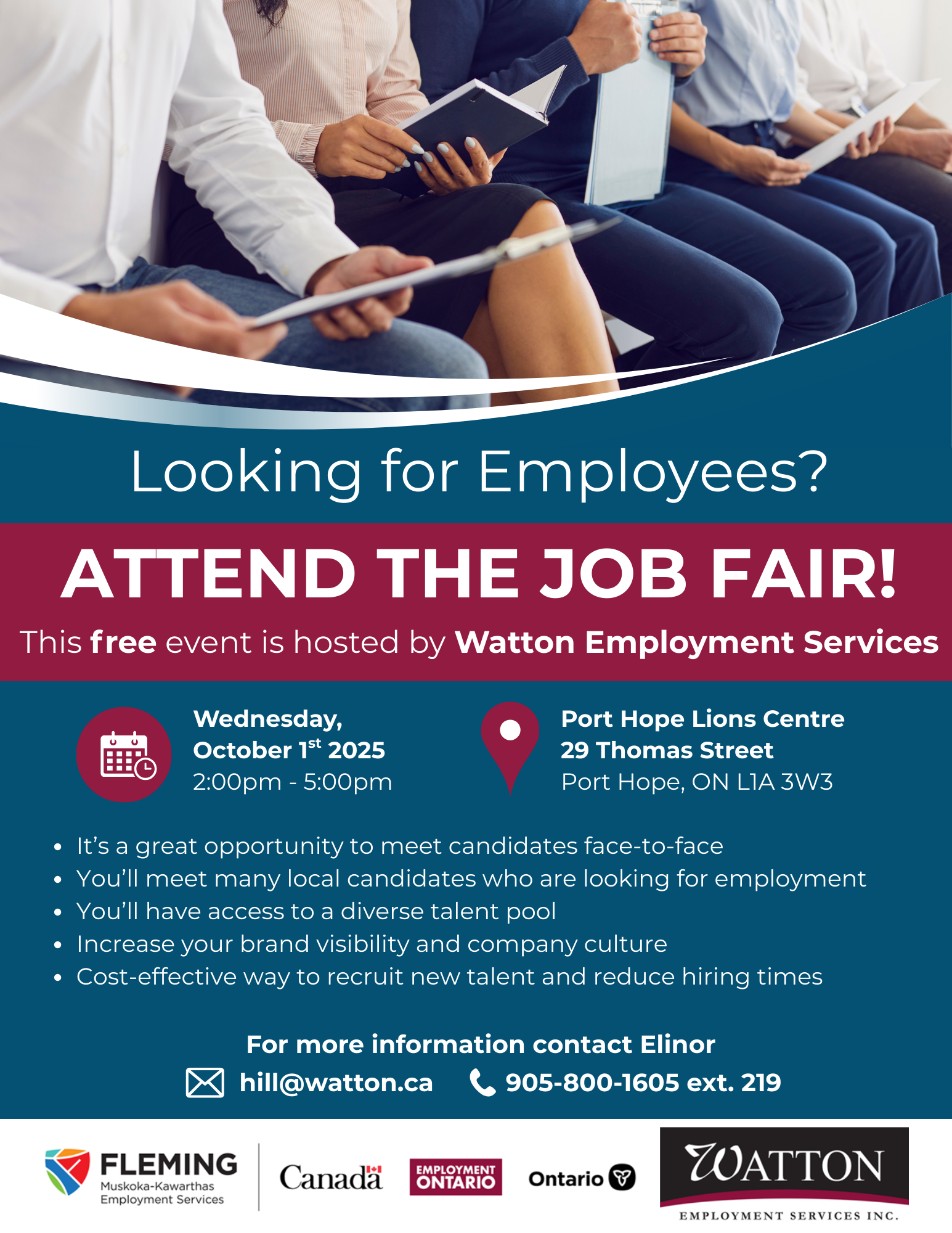 Autumn Job Fair 2025 Flyer Employers APPROVED