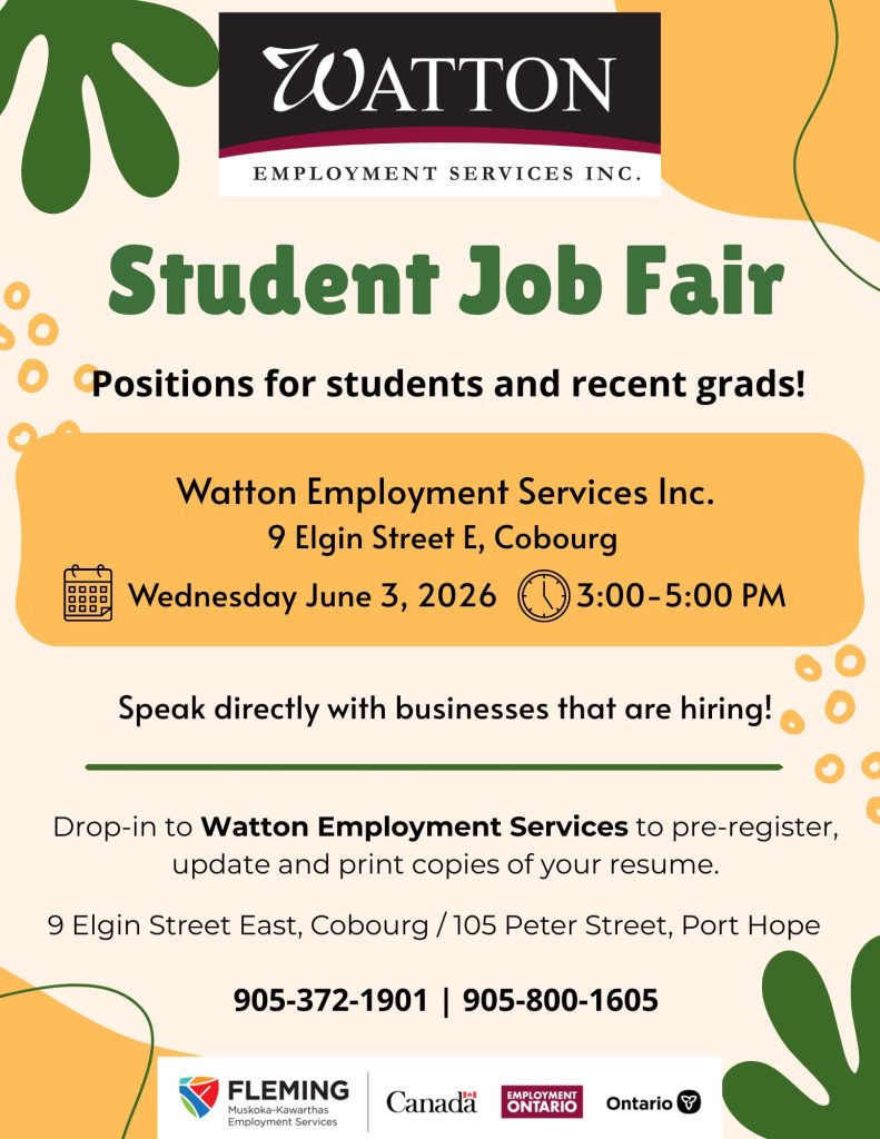 _ Student job fair June 2026 approved by SSM